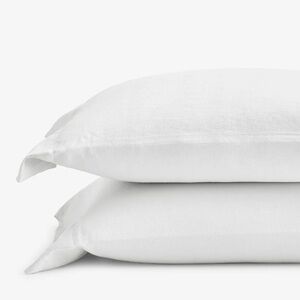 Set of 2 linen standard pillow cases